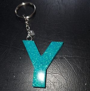 Handmade resin keychain